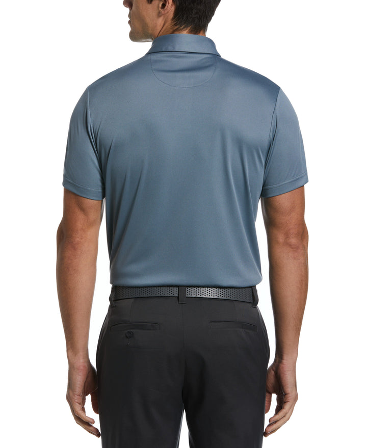 Blocked Print Golf Polo (Tradewinds) 