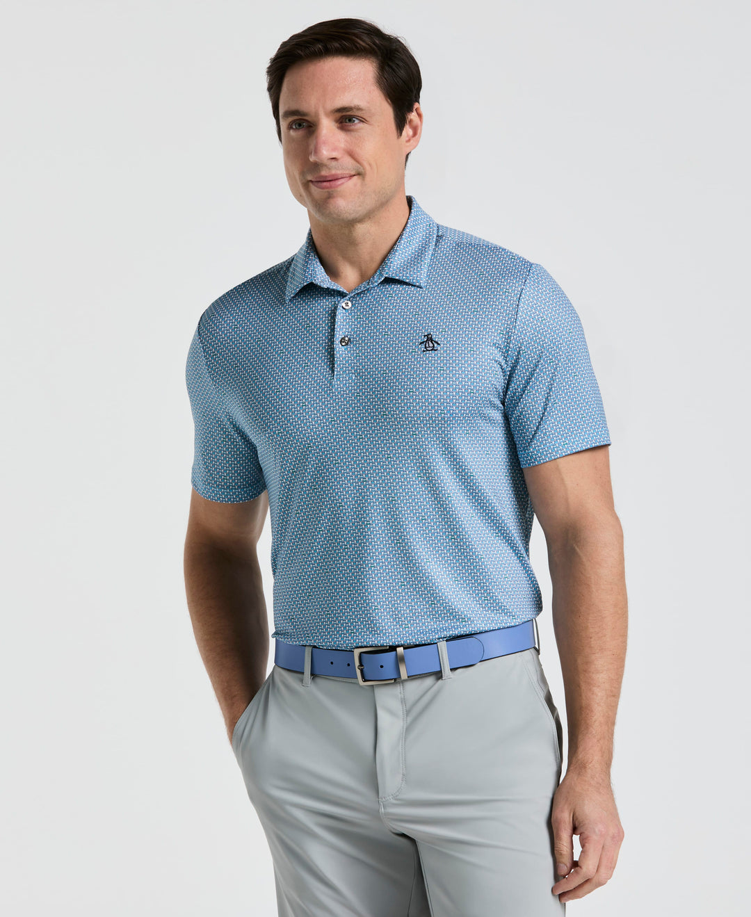 Men's Bucket Hat Print Golf Polo