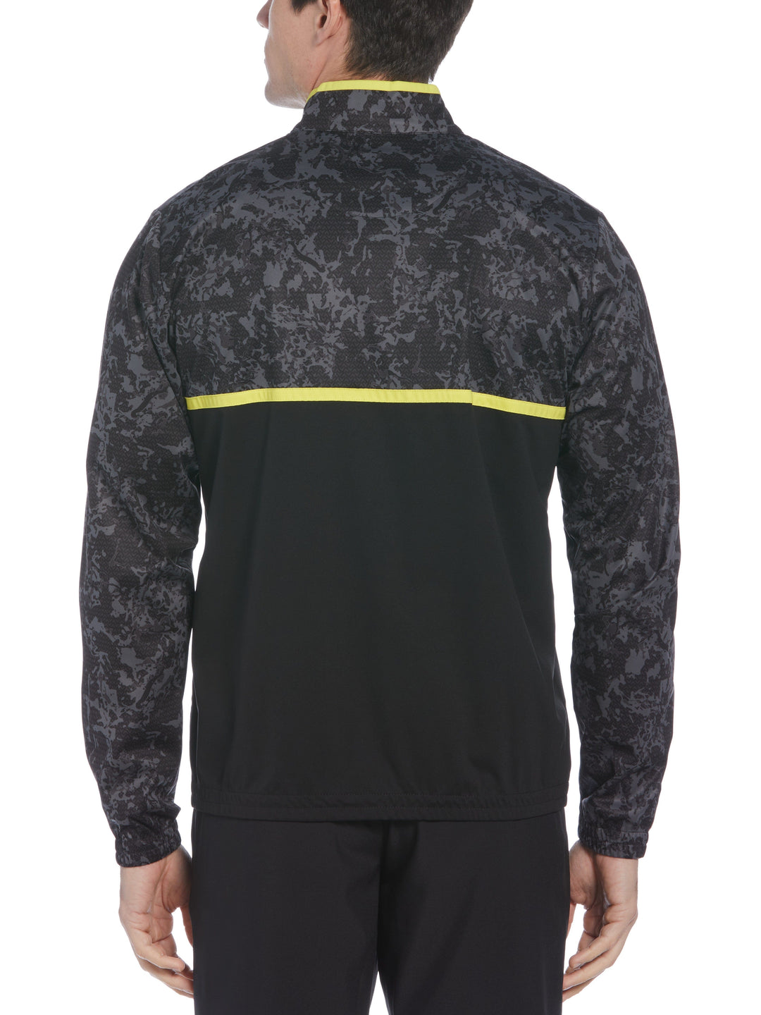 Callaway X Series Abstract Camo 1/4 Zip Pullover (Caviar) 
