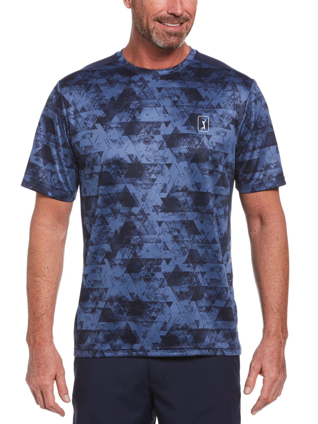 Men's Camo Geo Print Tee