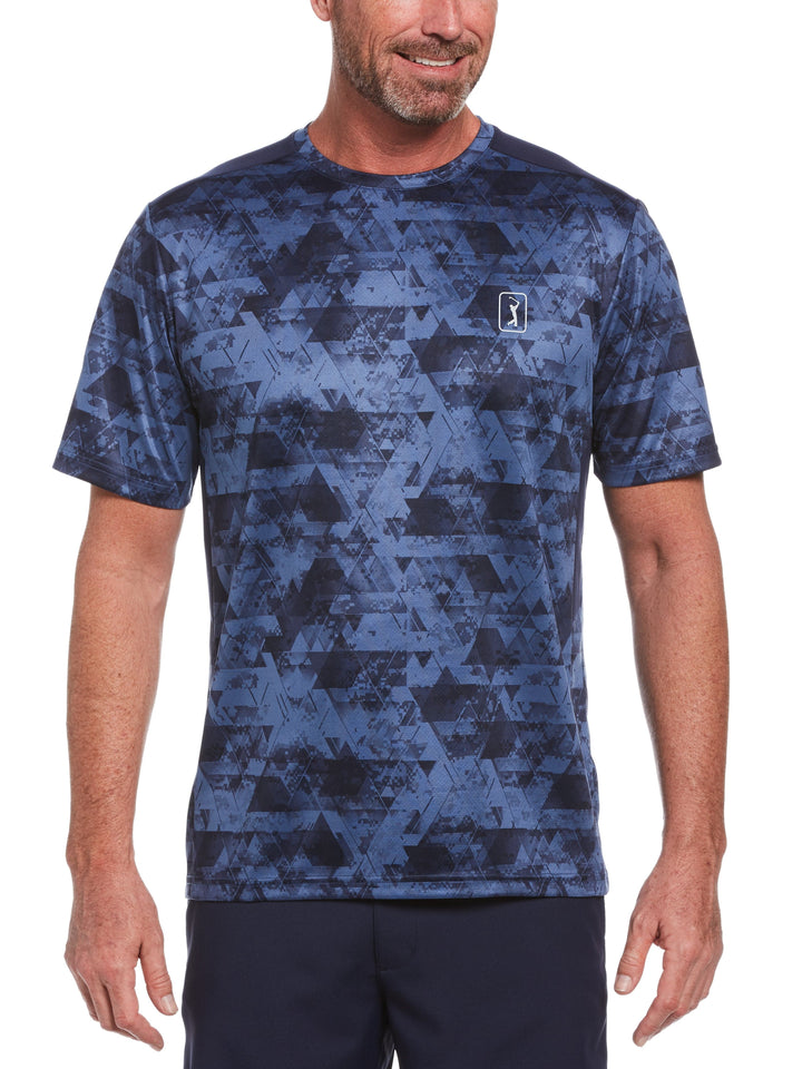 Men's Camo Geo Print Tee