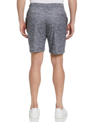 Camo Printed Tennis Short (Gray Fluorite) 