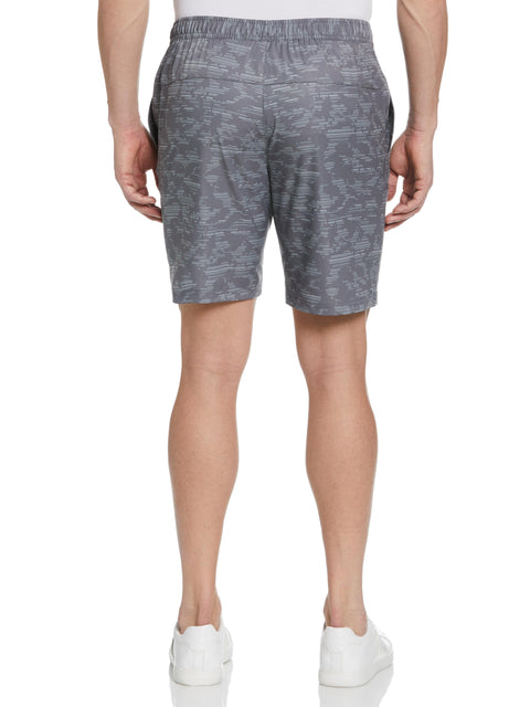 Camo Printed Tennis Short (Gray Fluorite) 