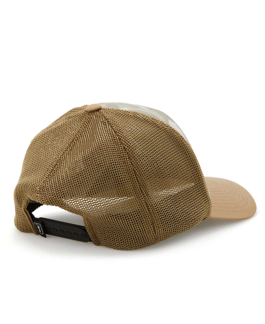 Camo Trucker Style Golf Hat (Coriander) 