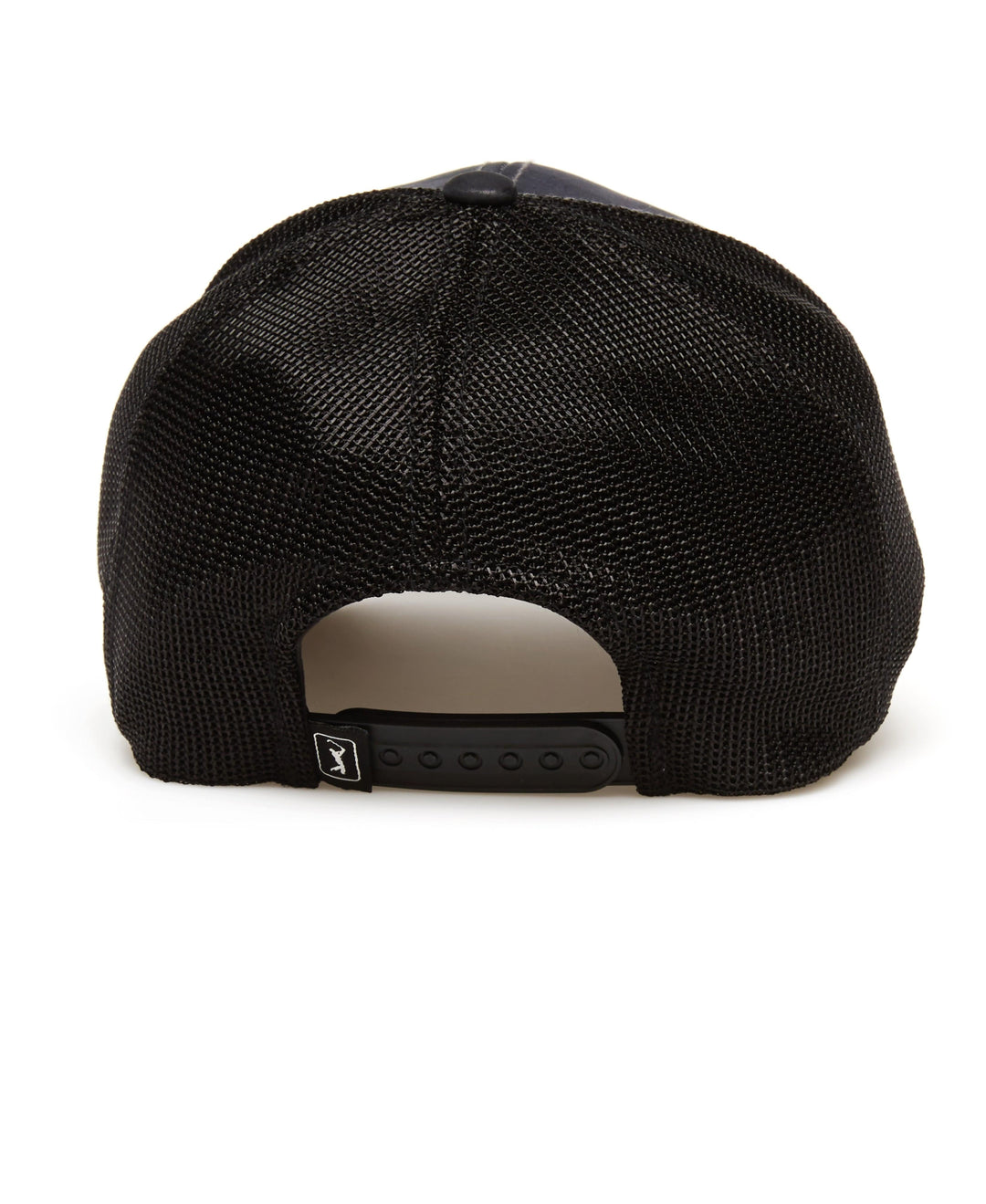 Camo Trucker Style Golf Hat (Caviar) 