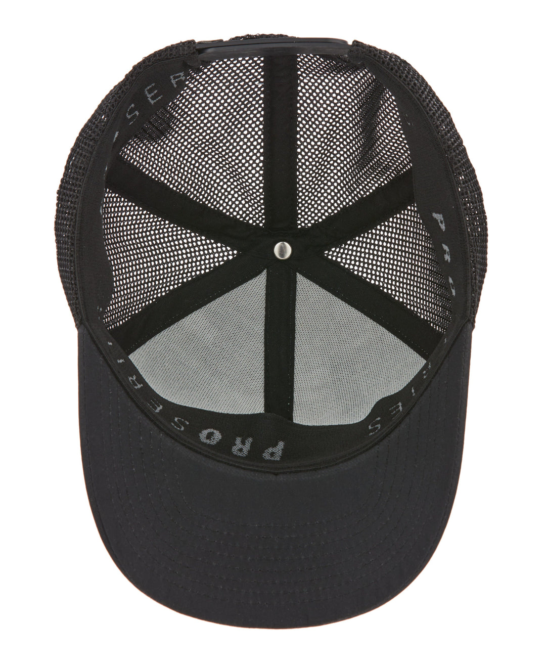 Camo Trucker Style Golf Hat (Black Lichen) 