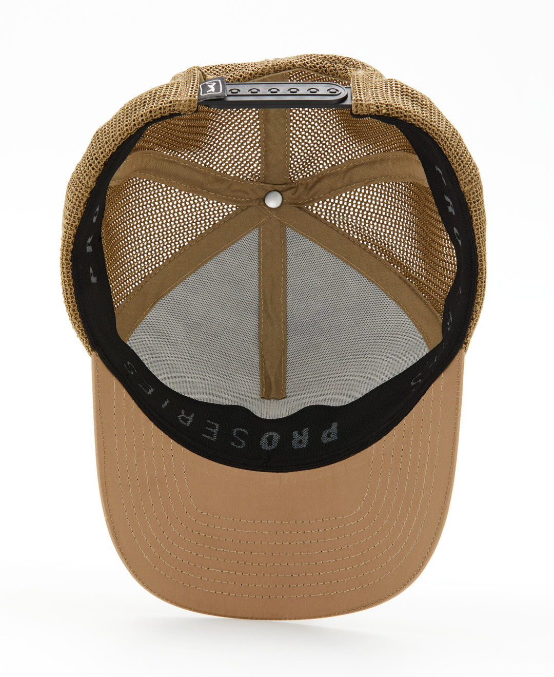 Camo Trucker Style Golf Hat (Coriander) 