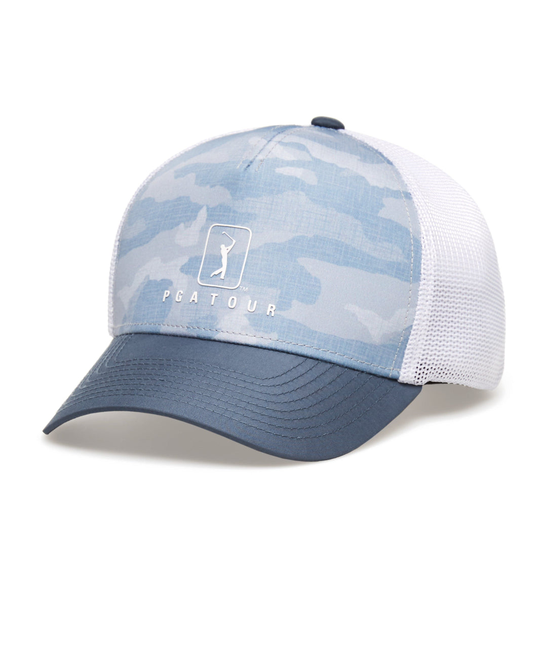 Camo Trucker Style Golf Hat (Tradewinds) 