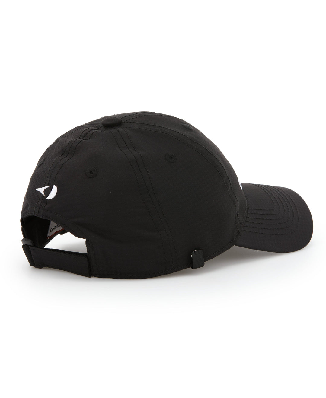 Cap With Mask Holder Snap (Black) 