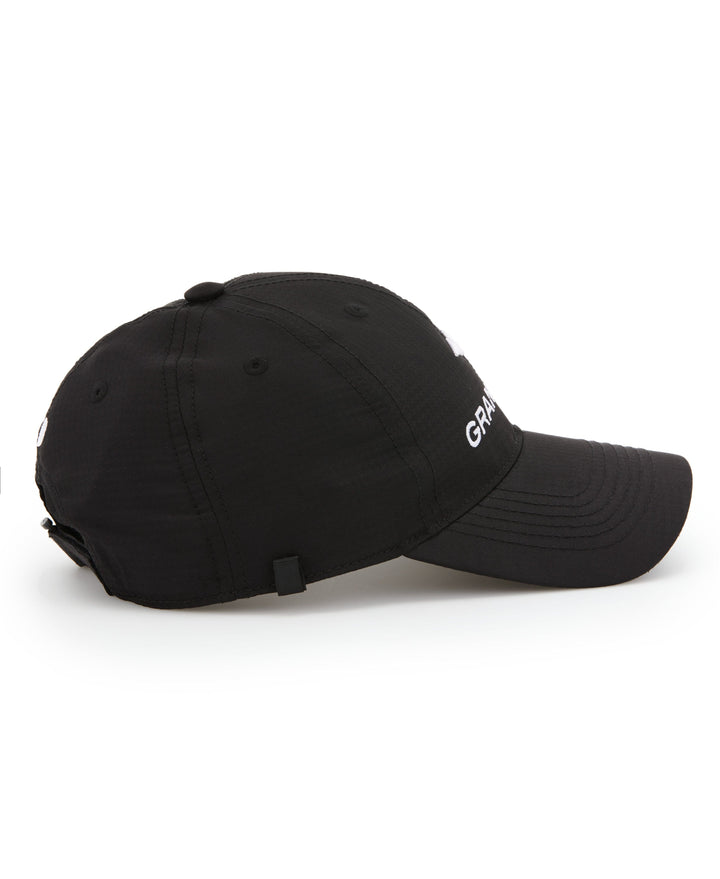 Cap With Mask Holder Snap (Black) 