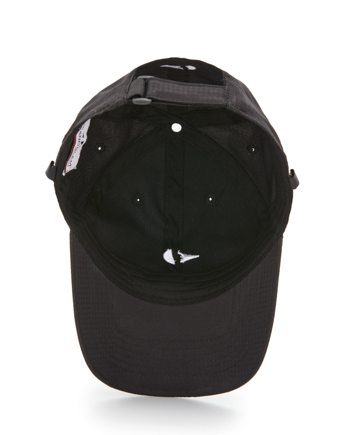 Cap With Mask Holder Snap (Black) 