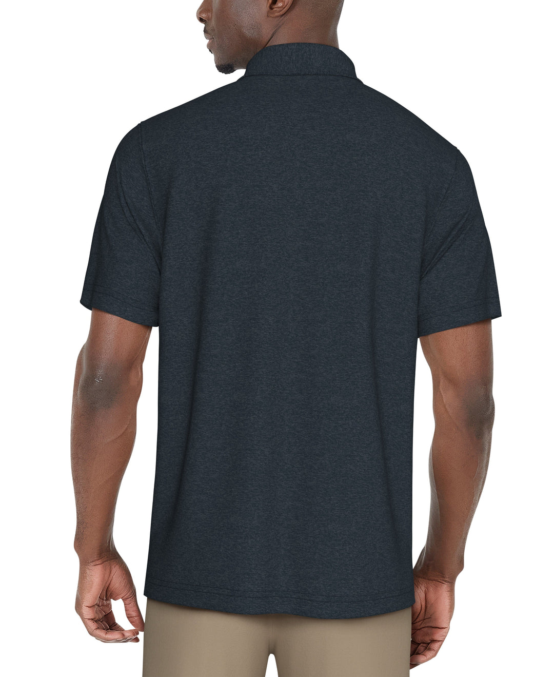 Chest Stripe Golf Polo (Charcoal Art) 