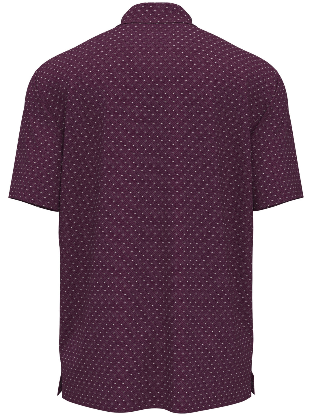Men's Chevron Print Golf Polo Shirt