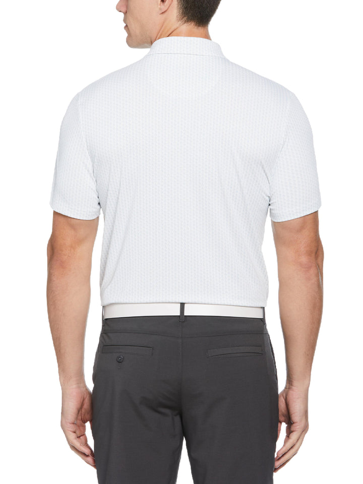 Men's Chi Chi Allover Pete Print Performance Polo