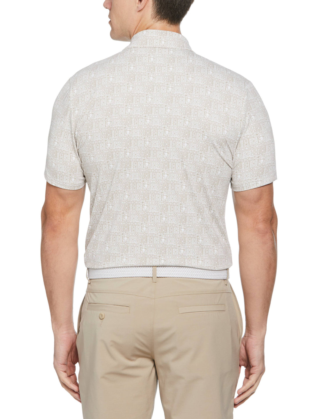 Men's Chi Chi Allover Tribal Print Polo