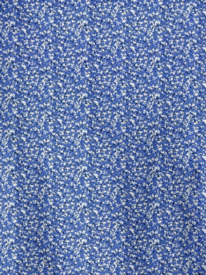 Men's Classic Floral Confetti Print Polo