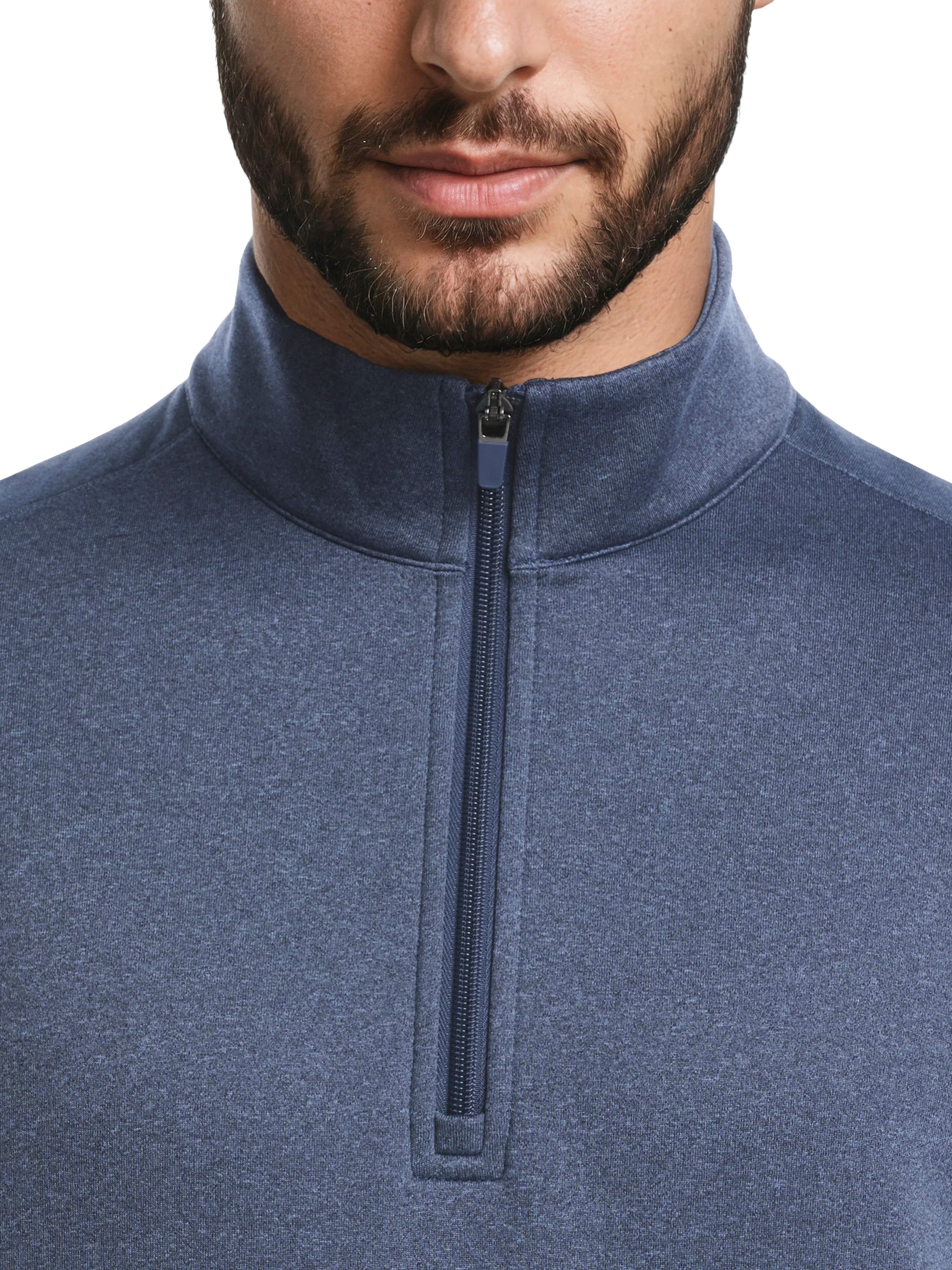 Men's Cloudfleece Quarter Zip Golf Base Layer – Golf Apparel Shop