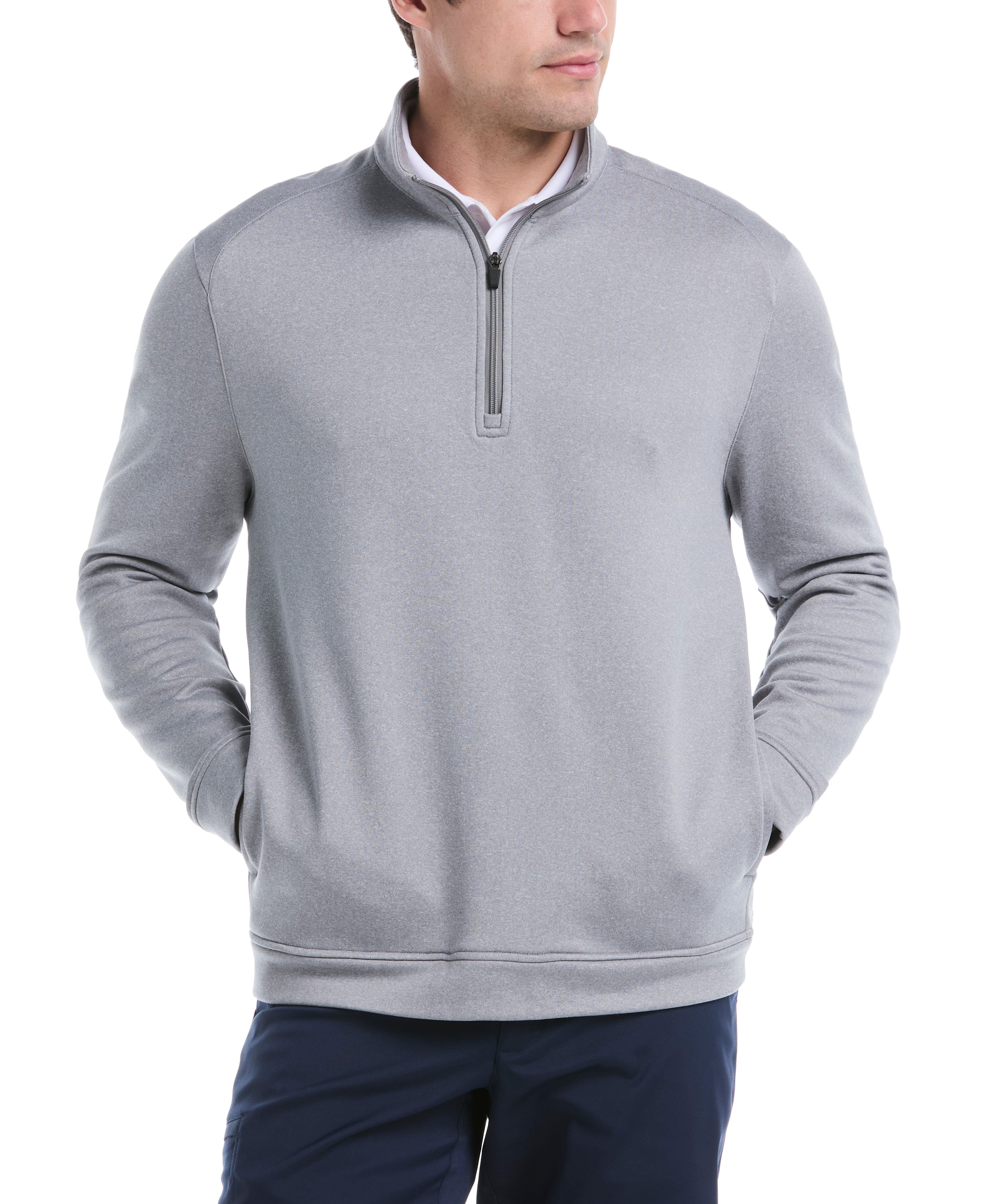 Men's Cloudfleece Quarter Zip Golf Base Layer – Golf Apparel Shop