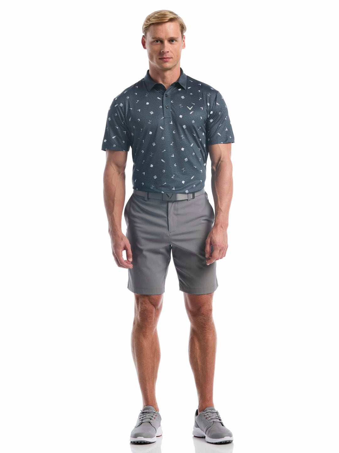 Men's Clubhouse Essentials Print Polo