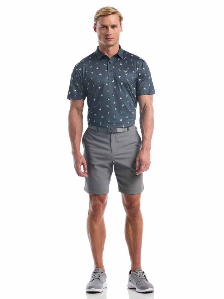 Men's Clubhouse Essentials Print Polo
