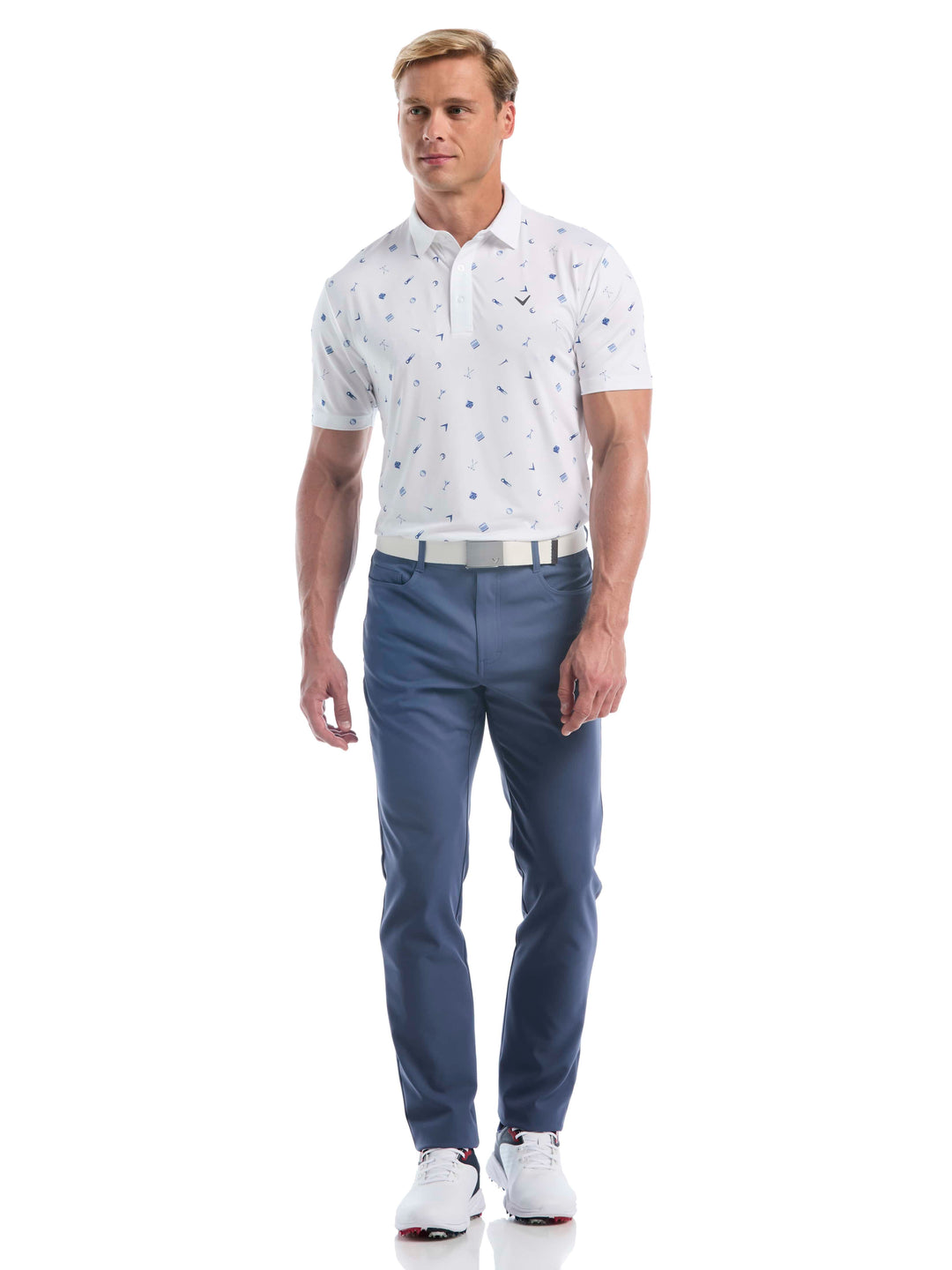 Men's Clubhouse Essentials Print Polo