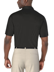 Color Block Golf Polo (Caviar) 