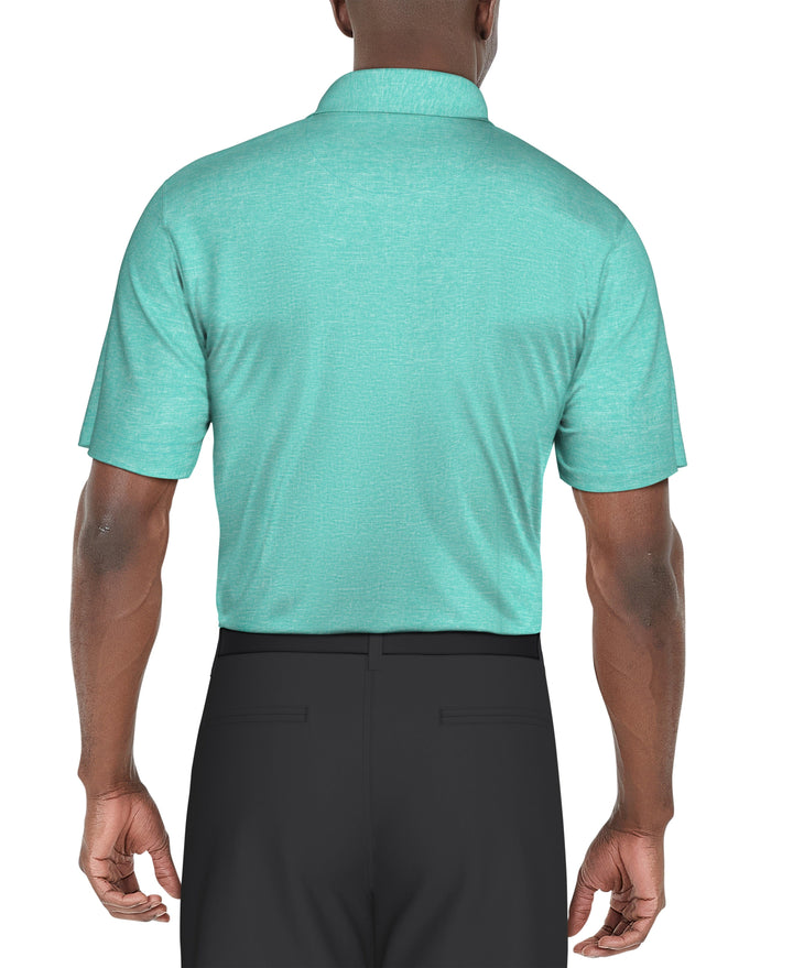 Color Block Golf Polo (Scuba Blue) 