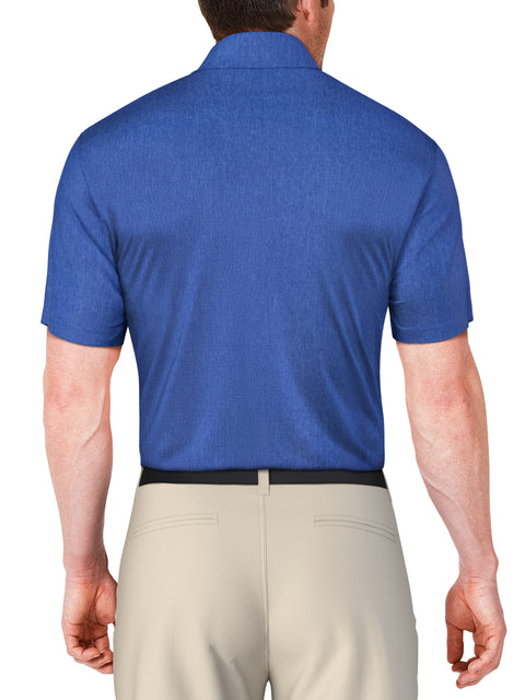 Color Block Golf Polo (Princess Blue) 