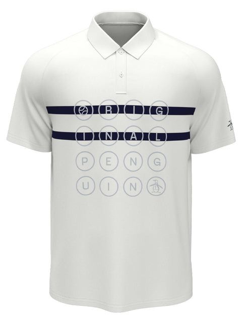 Men's Color Block Tennis Polo