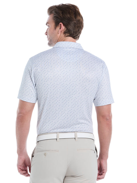 Men's Confetti Chevron All Over Polo