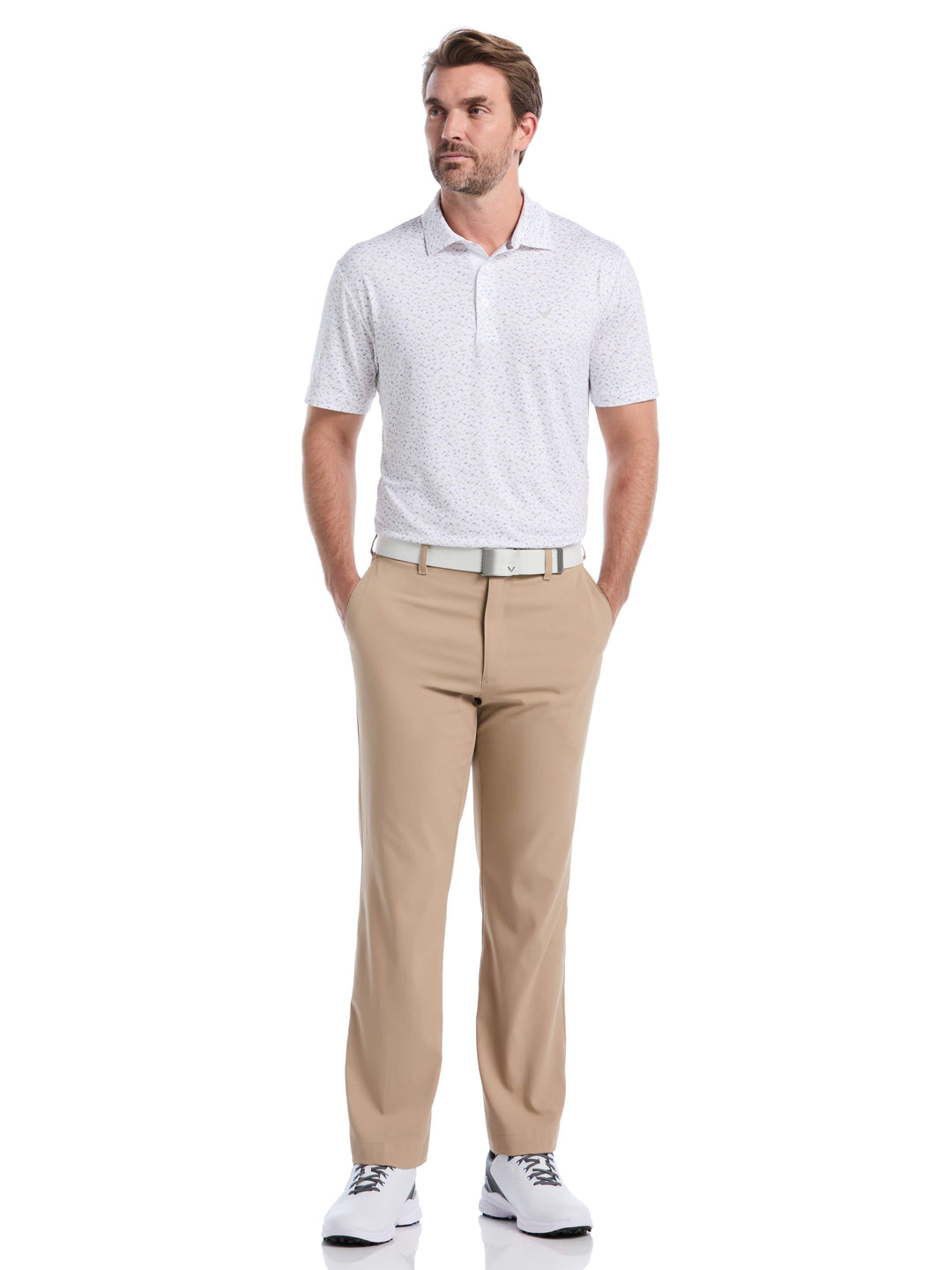 Men's Confetti Chevron All Over Polo