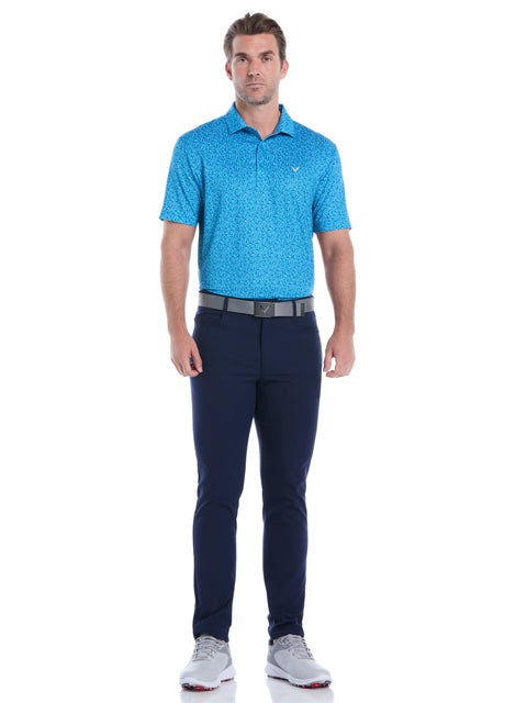 Men's Confetti Chevron All Over Polo