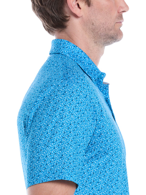 Men's Confetti Chevron All Over Polo