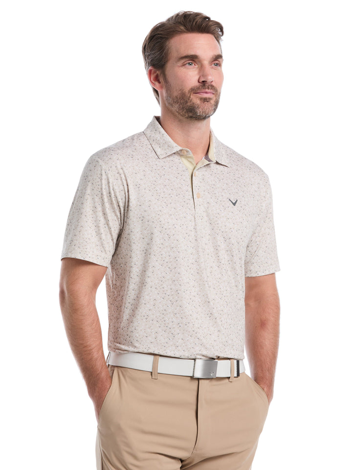 Men's Confetti Chevron All Over Polo