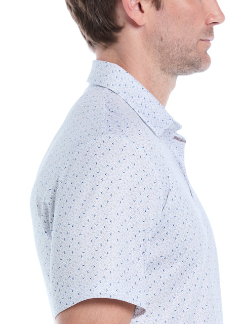 Men's Confetti Chevron All Over Polo
