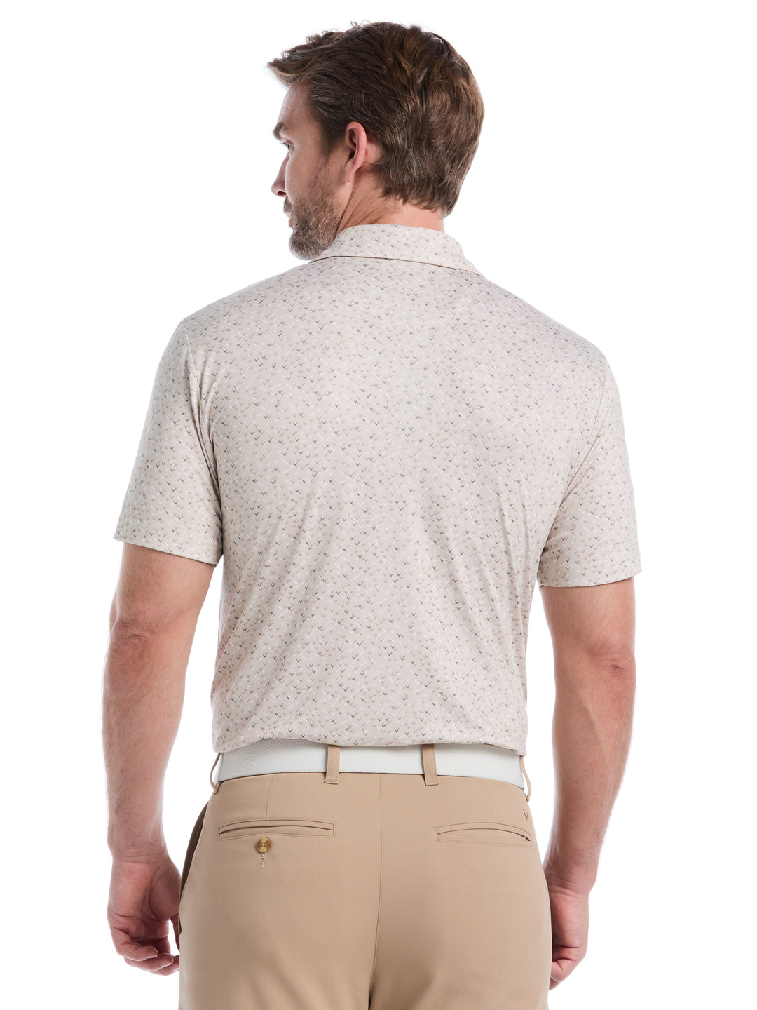 Men's Confetti Chevron All Over Polo