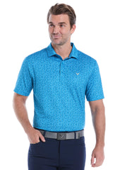 Men's Confetti Chevron All Over Polo