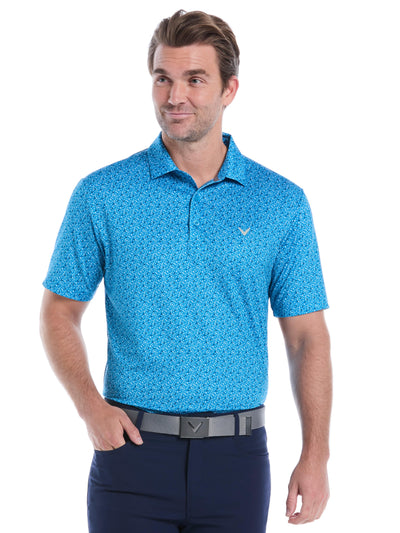 Men's Confetti Chevron All Over Polo