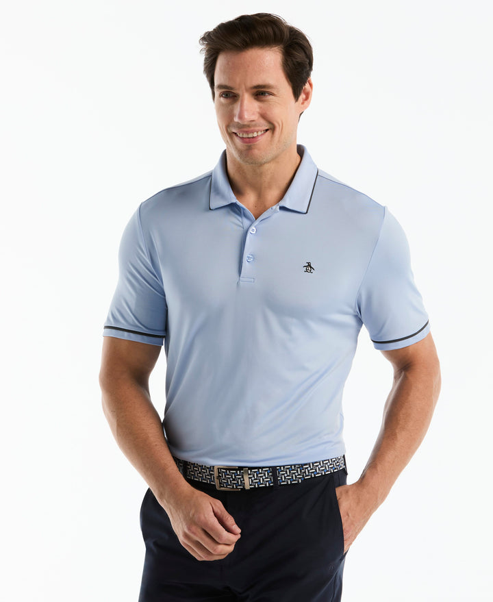 Solid Short Sleeve Polo (Baby Blue Jay) 