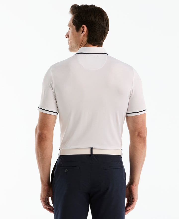 Solid Short Sleeve Polo (Bright White) 