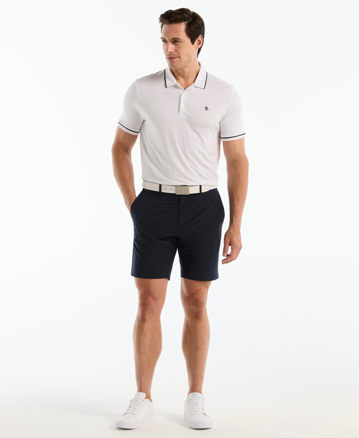 Solid Short Sleeve Polo (Bright White) 
