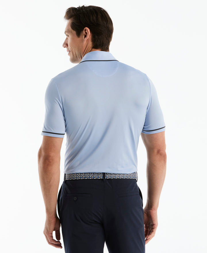 Solid Short Sleeve Polo (Baby Blue Jay) 