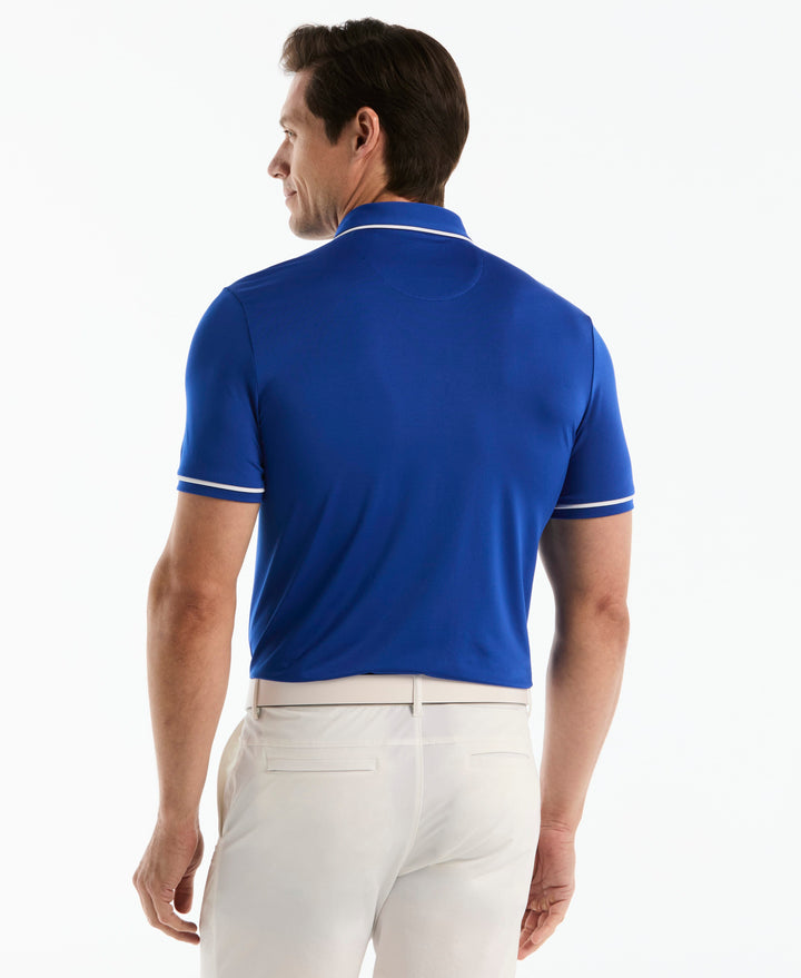 Solid Short Sleeve Polo (Surf The Web) 