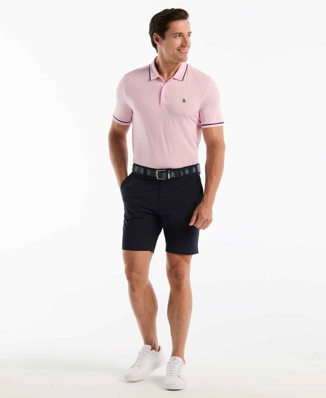 Solid Short Sleeve Polo (Pirouette) 