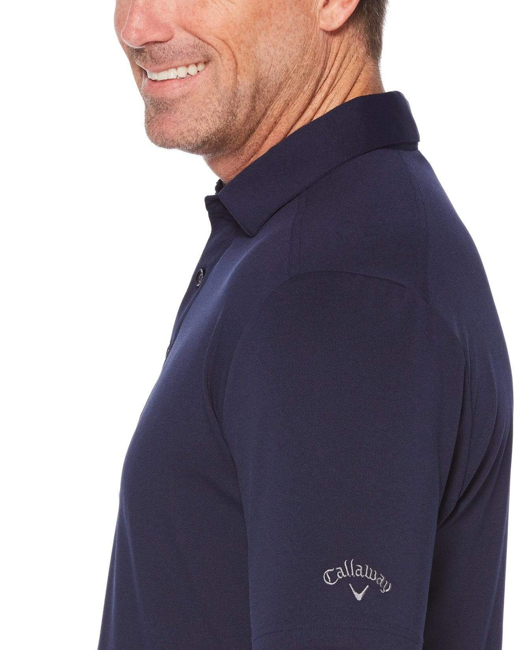 Men's Cooling Micro Hex Golf Polo