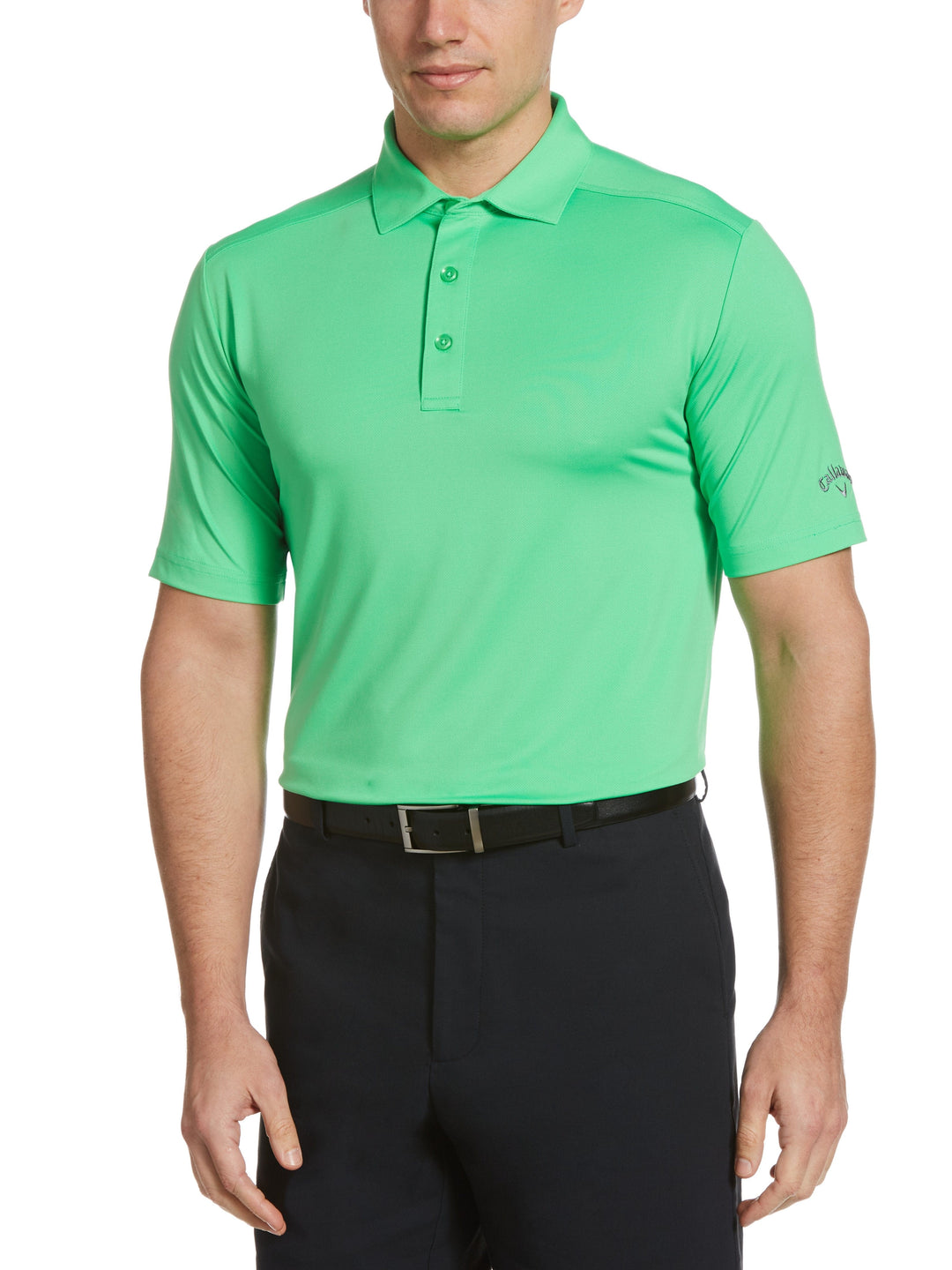 Men's Cooling Micro Hex Polo
