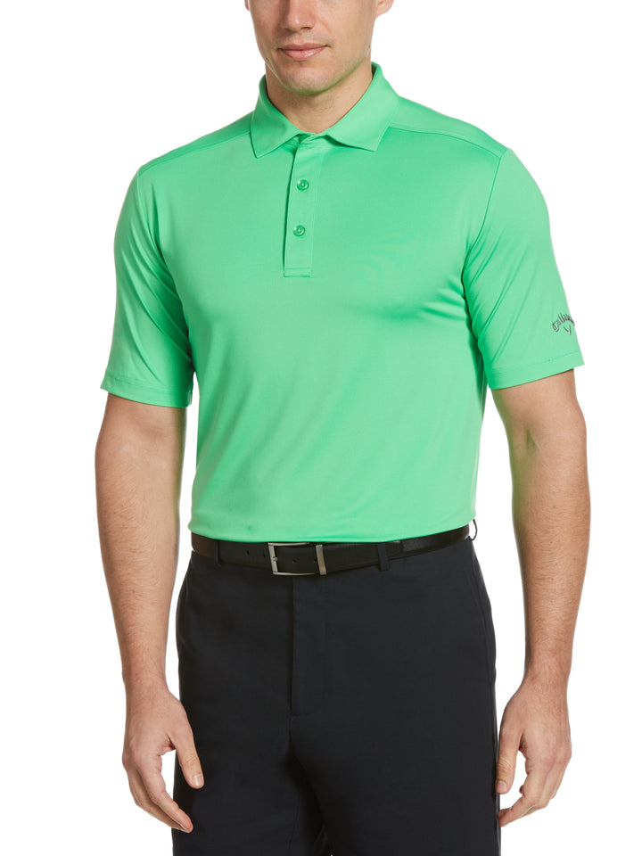 Men's Cooling Micro Hex Polo