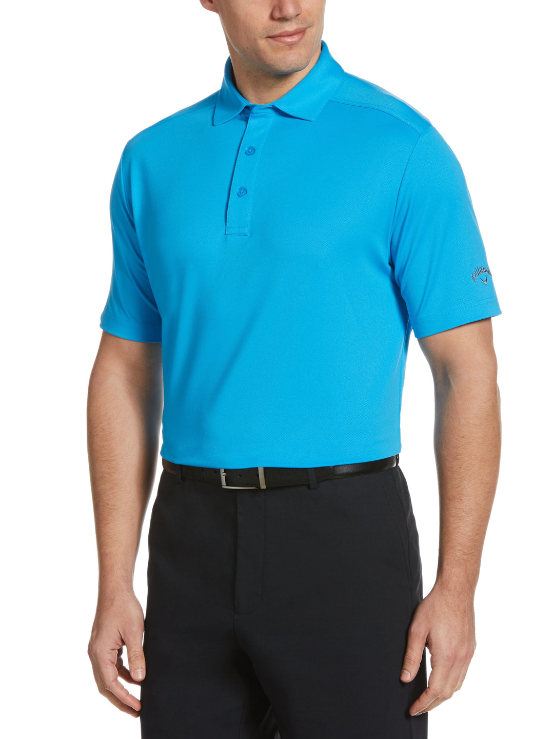 Men's Cooling Micro Hex Polo