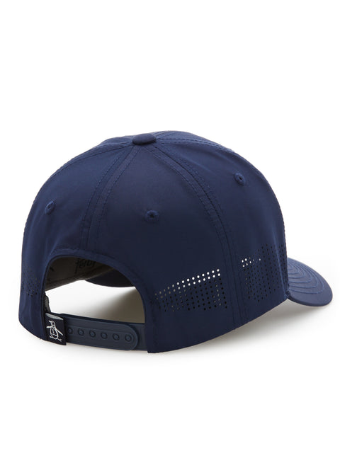 Core Ventilated Golf Cap  (Black Iris) 