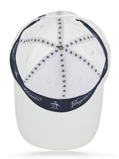 Men's Core Ventilated Golf Cap (Bright White) 